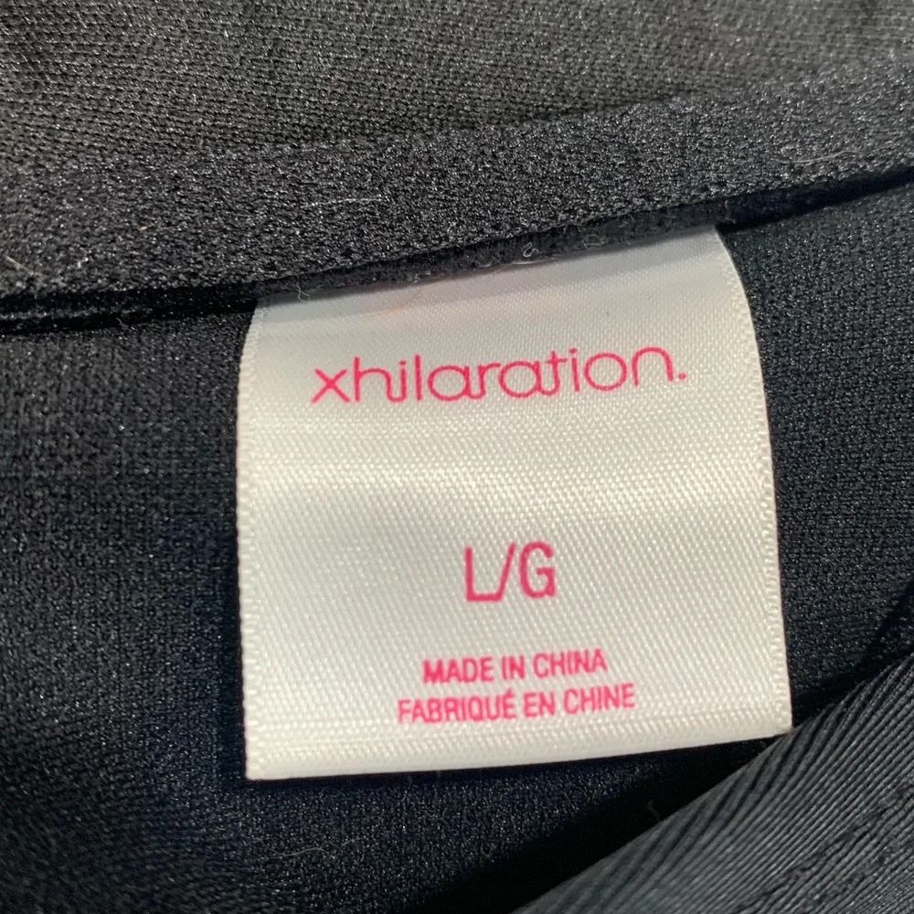 Xhilaration Black Ruffle Bandeau Bikini Top - Picture 16 of 16